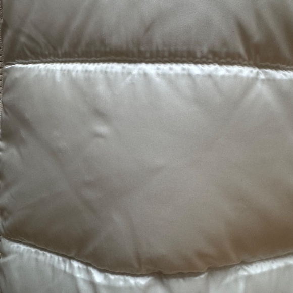 NWOT 'Save the Duck' Reversible Sleeveless White Puffer Vest 'L' - Picture 10 of 13